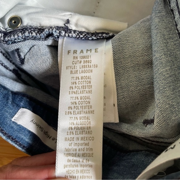 Frame Denim Le High Skinny Jeans - Picture 12 of 12